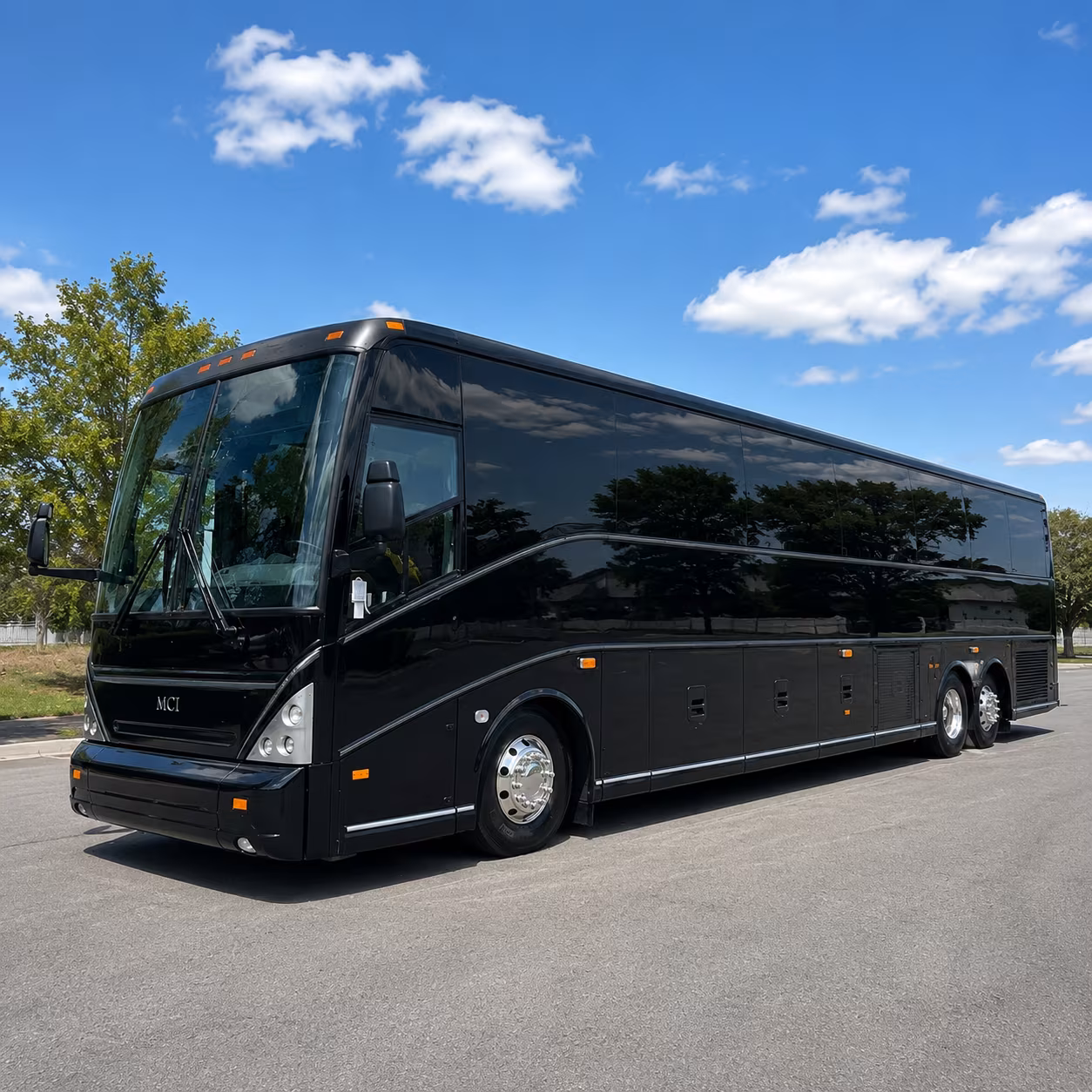 beaverton charter bus rental exterior