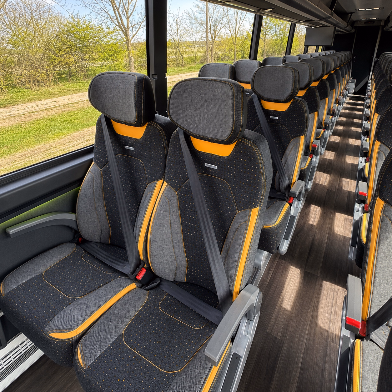 beaverton charter bus rental inside